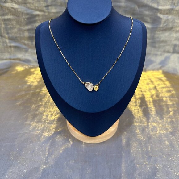 APM Monaco Galet Gold Necklace - Picture 1 of 4